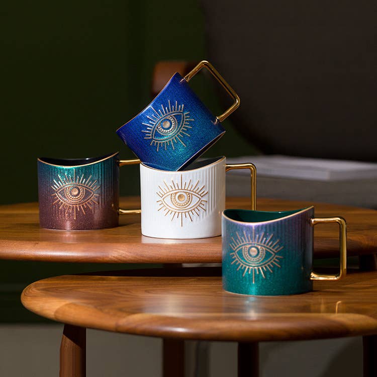 Evil Eye Coffee Mug - HER Home Design Boutique